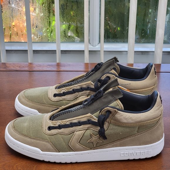 Converse X 3M Fastbreak Mid Canvas 159457C Boa/Antique Brown/White Size 11 - Picture 5 of 13